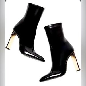 Saint Laurent black booties